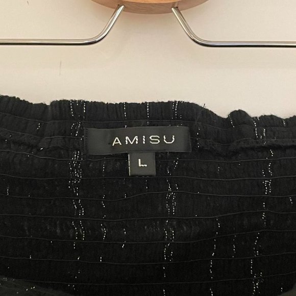 Black Halter Top - Picture 3 of 3